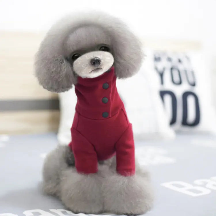 Roupas de Outono Inverno para Cães de Raças Pequenas (Quentes e Casuais)