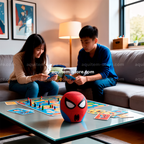 Caixa de Som Bluetooth Bigger Bitty Boomers Marvel Homem-Aranha