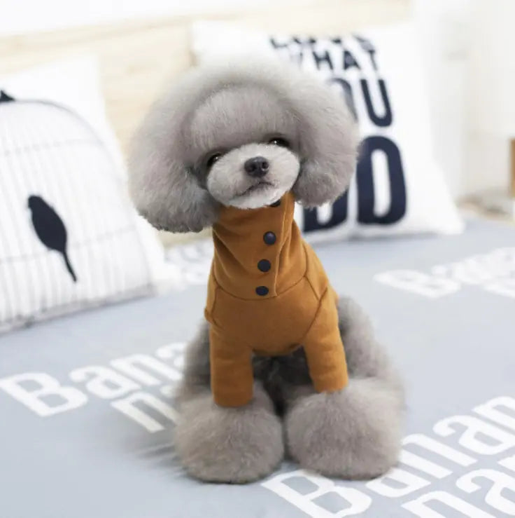 Roupas de Outono Inverno para Cães de Raças Pequenas (Quentes e Casuais)